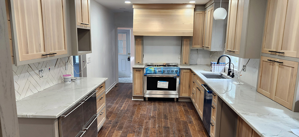 kitchen construction by Paragon Home Improvement Nick Hamilton