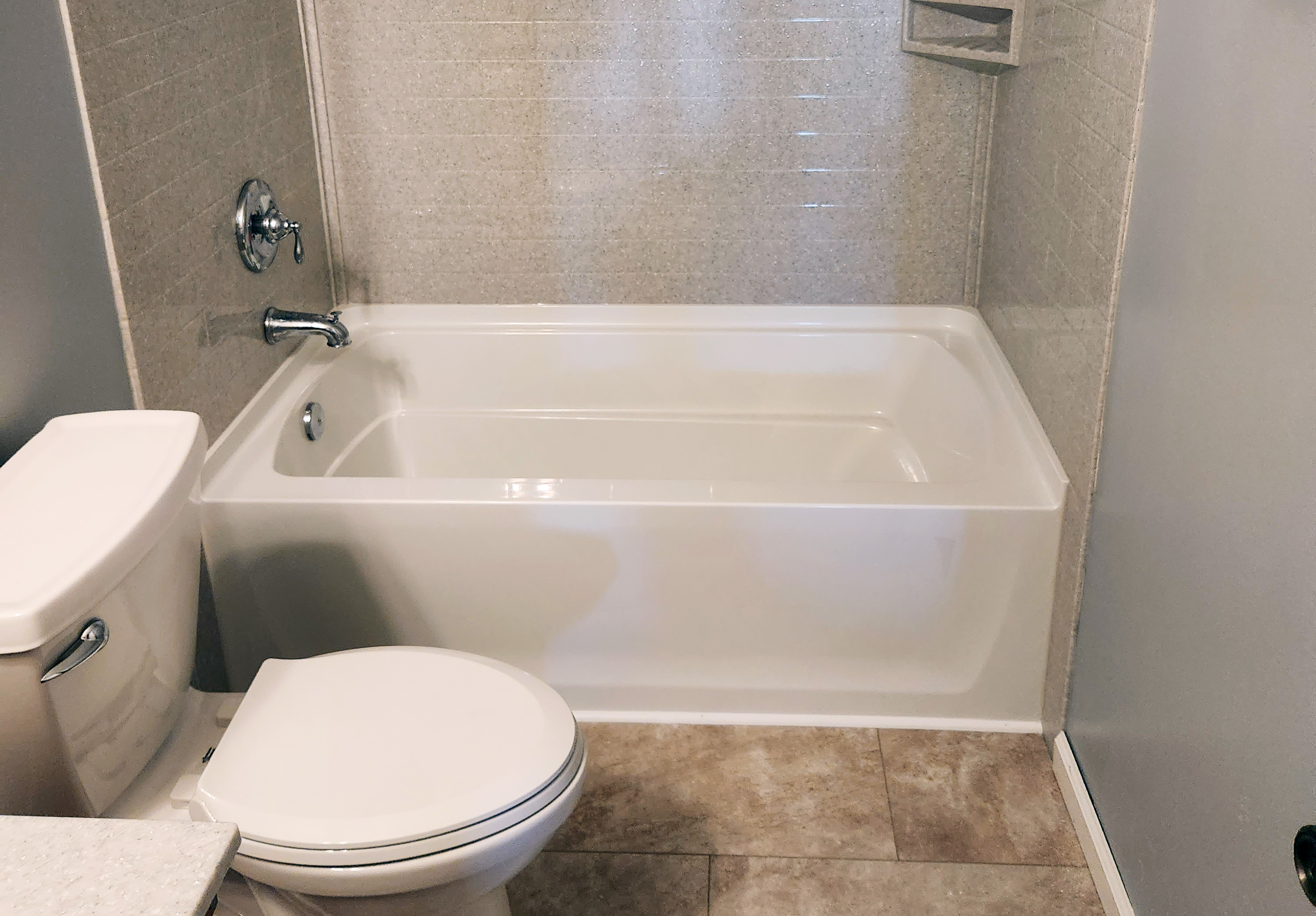 full bathroom construction by Paragon Home Improvement Nick Hamilton