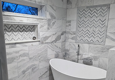 bathroom remodel by Paragon Home Improvement Nick Hamilton